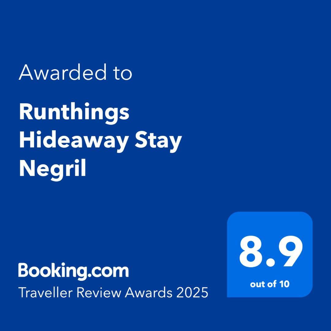 Runthings Hideaway Stay 네그릴 외부 사진